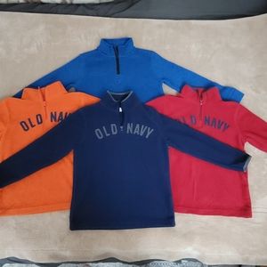 Bundle of 4 Kids Old Navy Fleece Tops